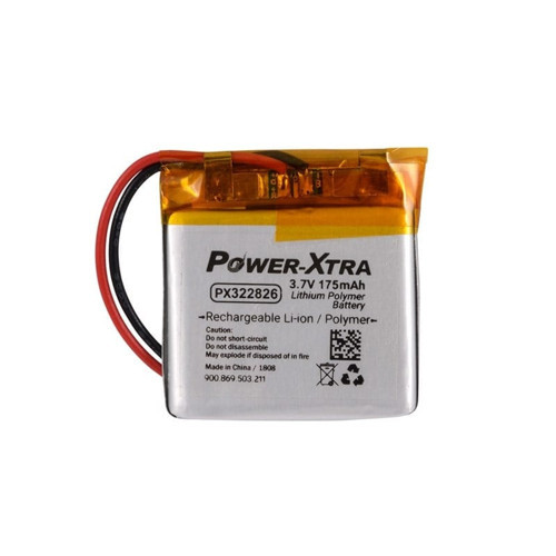 PX322826 - 3.7V 175 mAh Li-Polymer Pil - Devreli