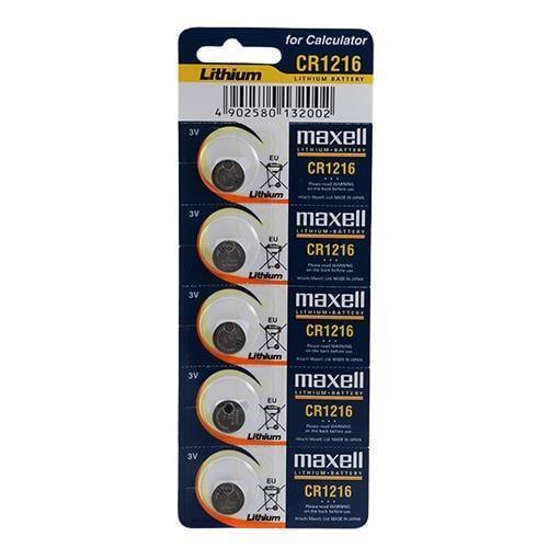 CR1216 Pil 5li Blister