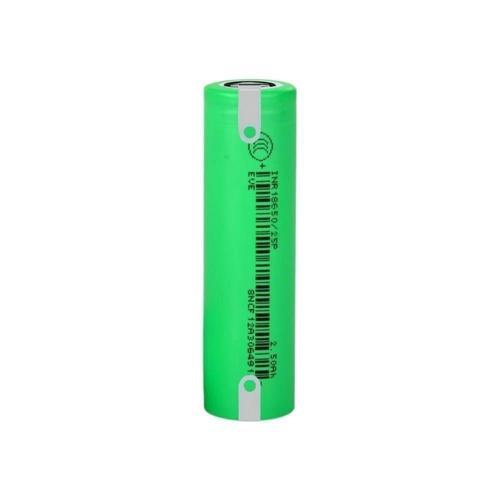 INR18650-25P - 3.7V 2500 mAh Li-ion Şarjlı Pil - 30A (+ - Pinli)