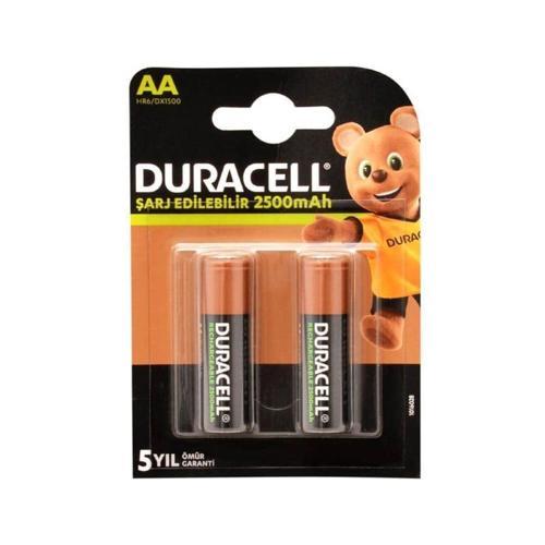 1.2V 2500 mAh AA Şarjlı Kalem Pil 2li