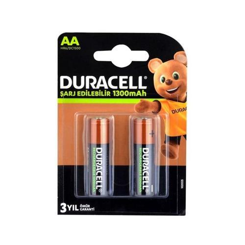 1.2V 1300 mAh AA Şarjlı Kalem Pil 2li