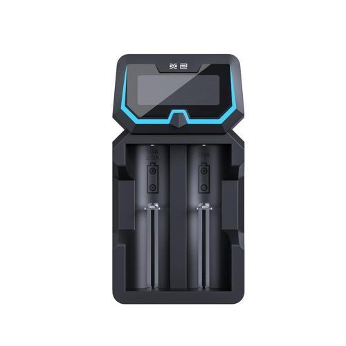 Xtar X2 - Taşınabilir LCD Ekranlı Hızlı Li-ion/Ni-Mh/Ni-Cd Şarj Cihazı / 2li