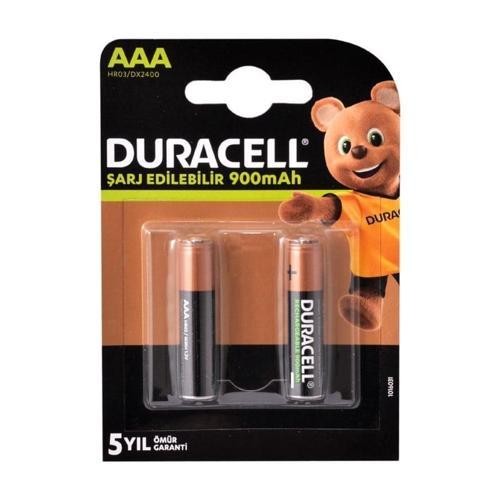1.2V 900 mAh AAA Şarjlı İnce Kalem Pil 2li