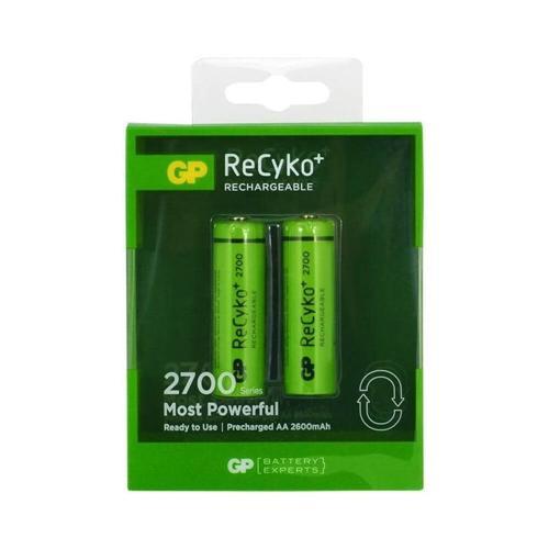 2700 Recyko AA 2600 mAh Şarjlı Kalem Pil 2li