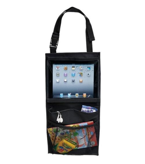 Araba Koltuk Arkası Şeffaf Koruyucu Kılıf Tablet Tutucu Stand Araç içi  Düzenleyici Organizer