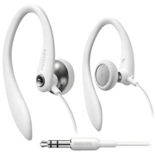PHILIPS SHS3200BK/37 Esnek Kulak Kancalı Kulaklık White