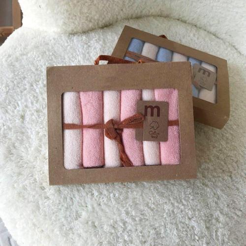 Kutulu 5Li Bebek Ağız Mendili Pembe Tek Ebat