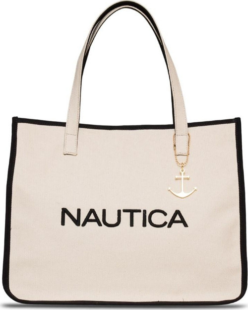 Nautica Kadın Omuz Çantası Bej-Siyah CN7251T