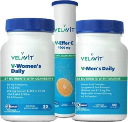 Aile Paketi Multivatimin Ve C Vitamin | 3 Ürünlü Set