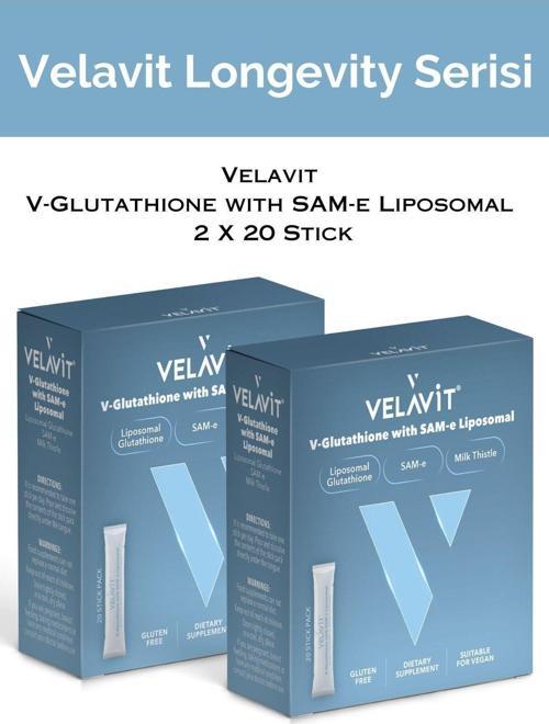 V-Glutathione With Sam-E Liposomal - 2Adet X 20 Stick | Ds