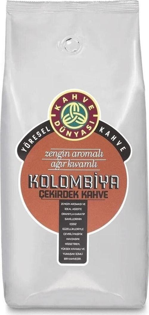 Kolombiya Kavrulmuş Çekirdek Kahve 1Kg