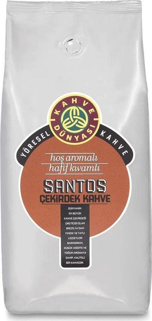 Santos Kavrulmuş Çekirdek Kahve 1Kg