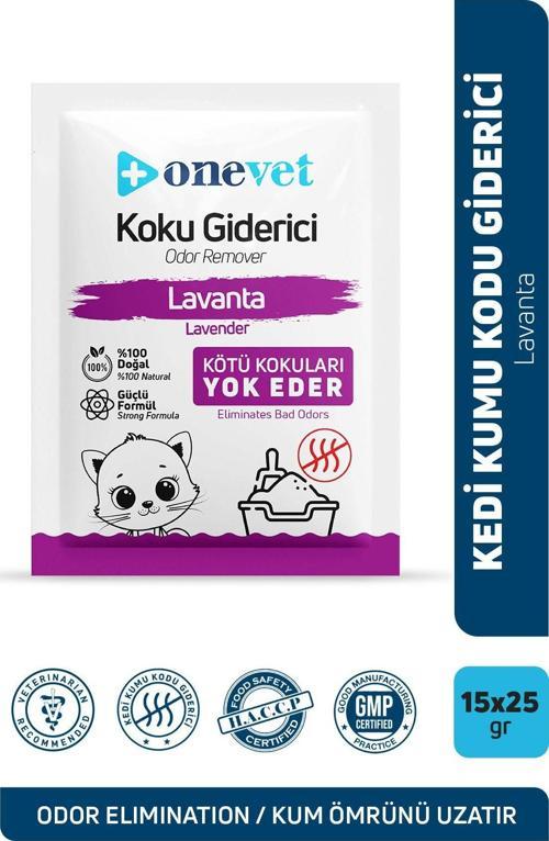 Kedi Koku Giderici Lavanta Koku 25 Gr. 15 Adet Oc205B15