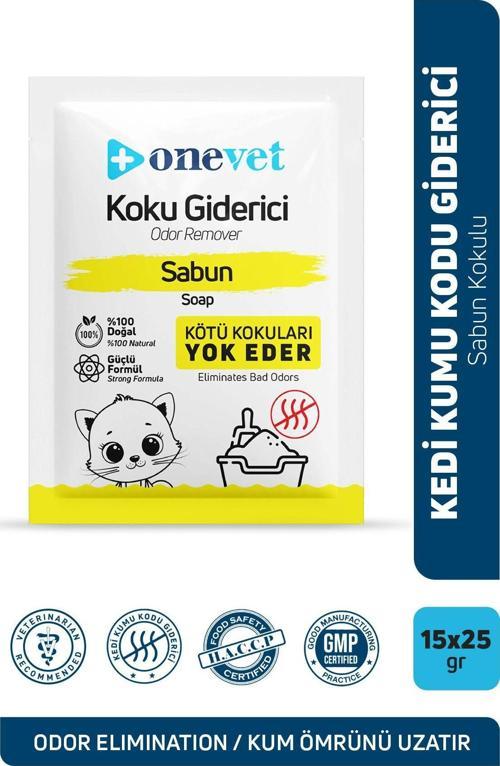 Kedi Koku Giderici Sabun Kokulu 25 Gr. 15 Adet Oc201B15