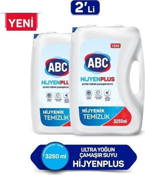 Ultra Çamaşır Suyu Hijyen Plus 3250 ml x 2 Adet