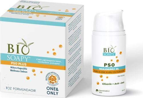 Nemlendirme Pullu Deri Için Pso Plus Toz Sabun Ve Pso Jel 2Grx30 Adet/30 Ml