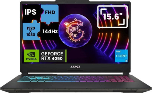 Cyborg 15 A13VEA21-1252XTRA21 İntel Core İ̇5 13420H 64GB 2TB SSD RTX4050 Windows 10 Pro 15.6" Fhd 144Hz IPS Taşınabilir Bilgisayar