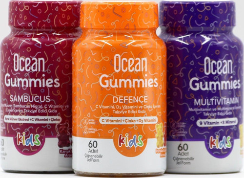 Gummies Sambucus, Gummies Defence ve Gummies Multivitamin Çocuk Paketi
