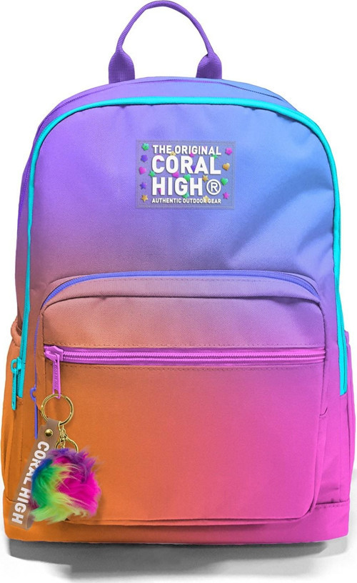 Coral High Renk Geçişli Okul Sırt Çantası 23675 6