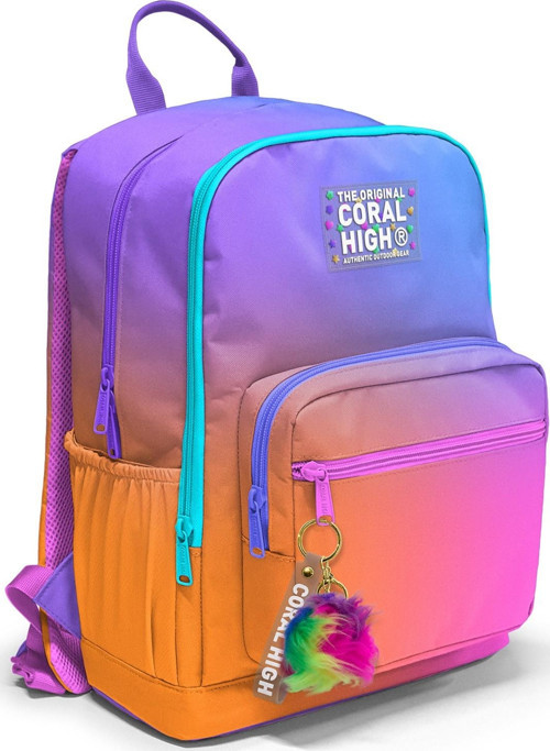 Coral High Renk Geçişli Okul Sırt Çantası 23675