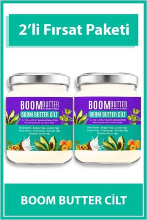BOOM BUTTER Cilt Bakım Yağı İkili Paket-MFREYON00911