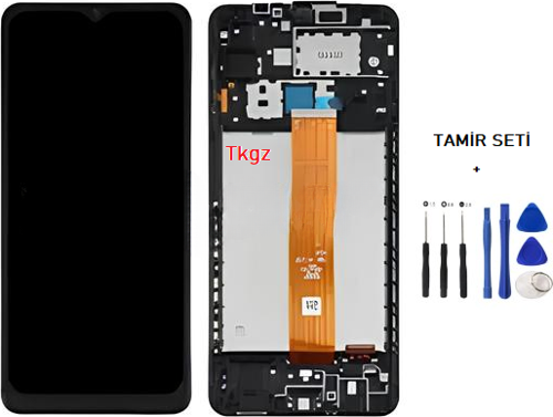 - Samsung Galaxy A13 - SM-A135 Lcd Ekran Dokunmatik   - A - Kalite ÇITALI + TAMİR SETİ