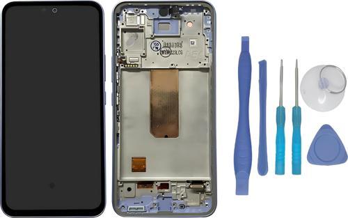 - Samsung Galaxy A54 5G SM-A546 Lcd Ekran Dokunmatik -A- Kalite MOR ÇITALI  + TAMİR SETİ