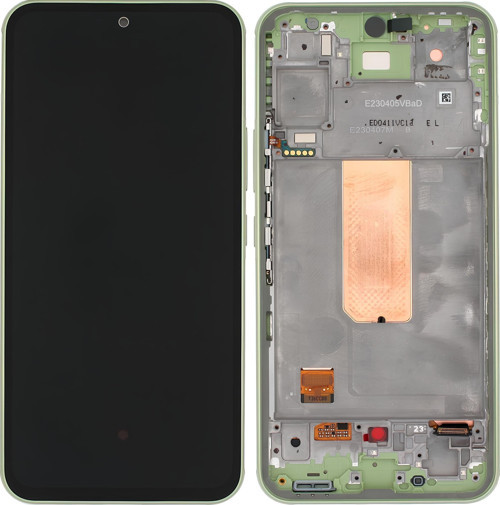 - Samsung Galaxy A54 5G SM-A546 Lcd Ekran Dokunmatik -A- Kalite YEŞİL ÇITALI