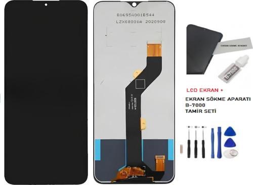 Infinix HOT 12 PLAY Lcd Ekran Dokunmatik Orijinal  Kalite + B-7000 + TAMİR SETİ