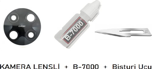 Xiaomi POCOPHONE F2 PRO Arka Kamera Lensi CAM + B-7000