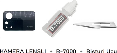 Xiaomi POCOPHONE X4 PRO Arka Kamera Lensi CAM + B-7000