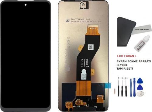 Tecno Spark 20 Pro Lcd Dokunmatik Ekran Orijinal Kalite  + B-7000 + TAMİR SETİ