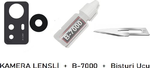 Xiaomi Redmi NOTE 12S 4G Arka Kamera Lensi CAM + B-7000