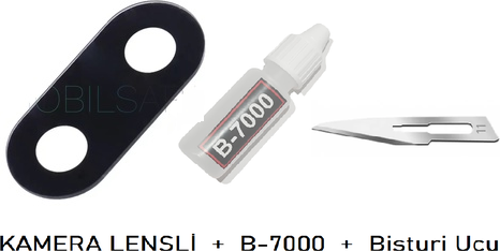 Xiaomi Redmi NOTE 7 Arka Kamera Lensi CAM + B-7000