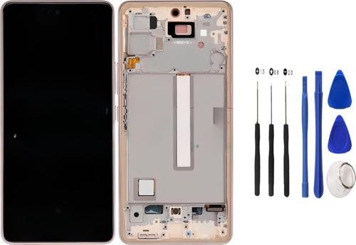 Samsung Galaxy A53 -5G Lcd Ekran Dokunmatik Orijinal Kalite  ÇITALI GOLD + TAMİR SETİ