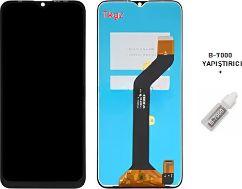 - Tecno Spark 6 GO Lcd Ekran Dokunmatik -A- Kalite + B-7000