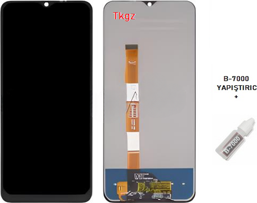 - Vivo Y16 Lcd Ekran Dokunmatik -A- Kalite + B-7000