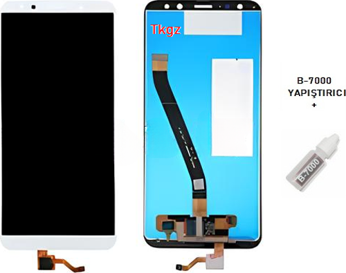 - Mate 10 Lite Lcd Ekran Dokunmatik Orijinal Kalite BEYAZ + B-7000
