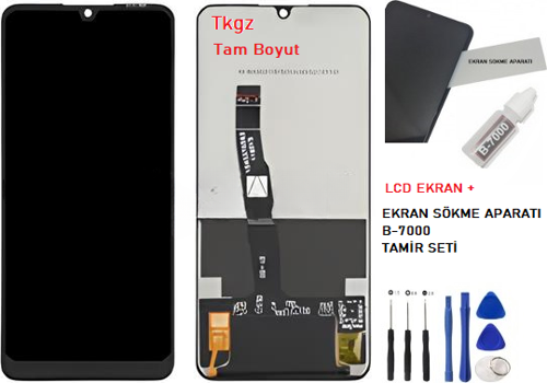 - P30 Lite Lcd Ekran Dokunmatik Orijinal Kalite + B-7000 + TAMİR SETİ