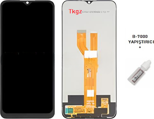 - Oppo Realme C21 Lcd Ekran Dokunmatik -A- Kalite + B-7000