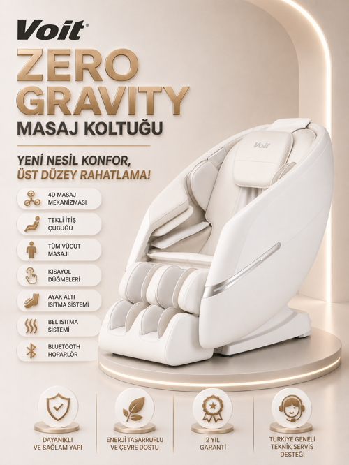 VOIT ZERO GRAVITY MASAJ KOLTUĞU/N KUMANDALI-BLUETOOTH