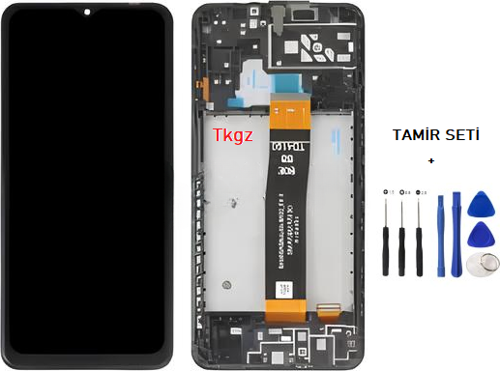 - Samsung Galaxy A04S  - SM-A047 Uyumlu Lcd Ekran Dokunmatik Orijinal ÇITALI + TAMİR SETİ