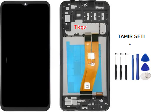 - Samsung Galaxy A14 -4G- SM-A145 Uyumlu Lcd Ekran Dokunmatik Orijinal ÇITALI + TAMİR SETİ
