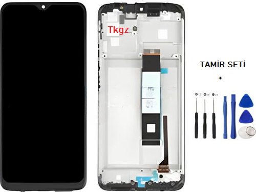 - Xiaomi Redmi 9T Lcd Ekran Dokunmatik -A- Kalite ÇITALI + TAMİR SETİ