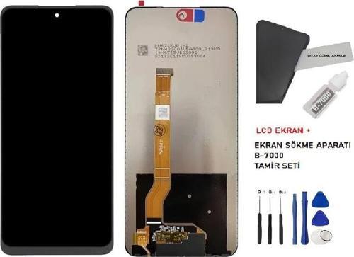 - Oppo Realme C65 Lcd Ekran Dokunmatik -A- Kalite +B-7000 + TAMİR SETİ