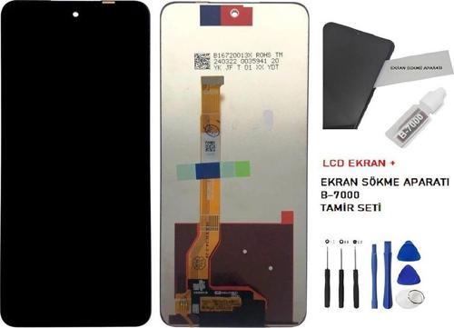 - Oppo Realme C67 Lcd Ekran Dokunmatik -A- Kalite +B-7000 + TAMİR SETİ