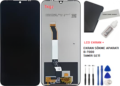 - Xiaomi Redmi NOTE 8 Lcd Ekran Dokunmatik -A- Kalite + B-7000 + TAMİR SETİ
