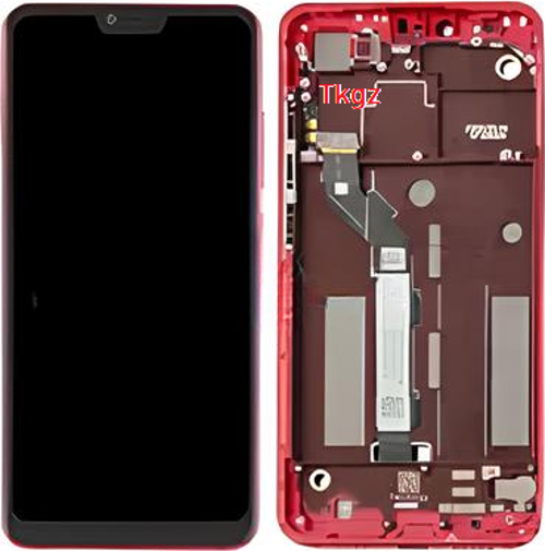 - Xiaomi Mİ 8 LİTE Lcd Ekran Dokunmatik -A- Kalite ÇITALI KIRMIZI