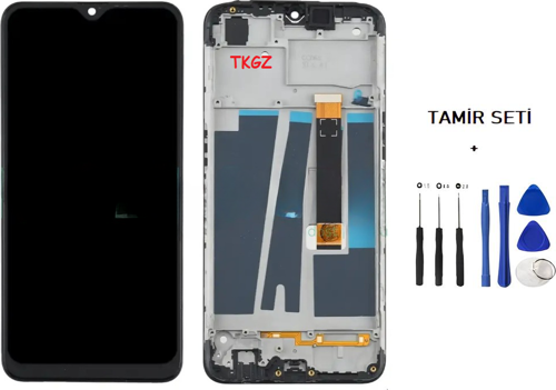 - Oppo A5 2020 Uyumlu Lcd Ekran Dokunmatik Orijinal FULL ÇITALI + TAMİR SETİ