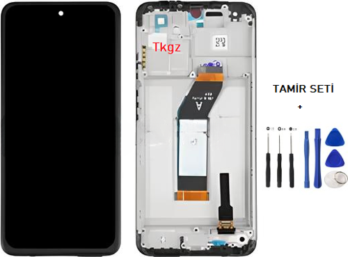 - Xiaomi Redmi 10 -2022- Uyumlu Lcd Ekran Dokunmatik Orijinal ÇITALI + TAMİR SETİ